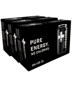 3 x Battery NoCal Energy Drink 33cl x 24 tölkkiä