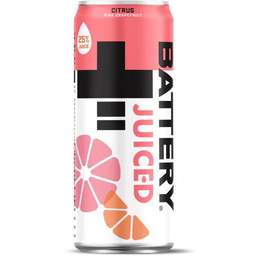 Battery Juiced Citrus Energy Drink 33cl x 24 tölkkiä